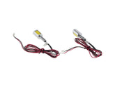 Custom Dynamics License Plate Frames & Lights Chrome License Plate Bolts - White LED's
